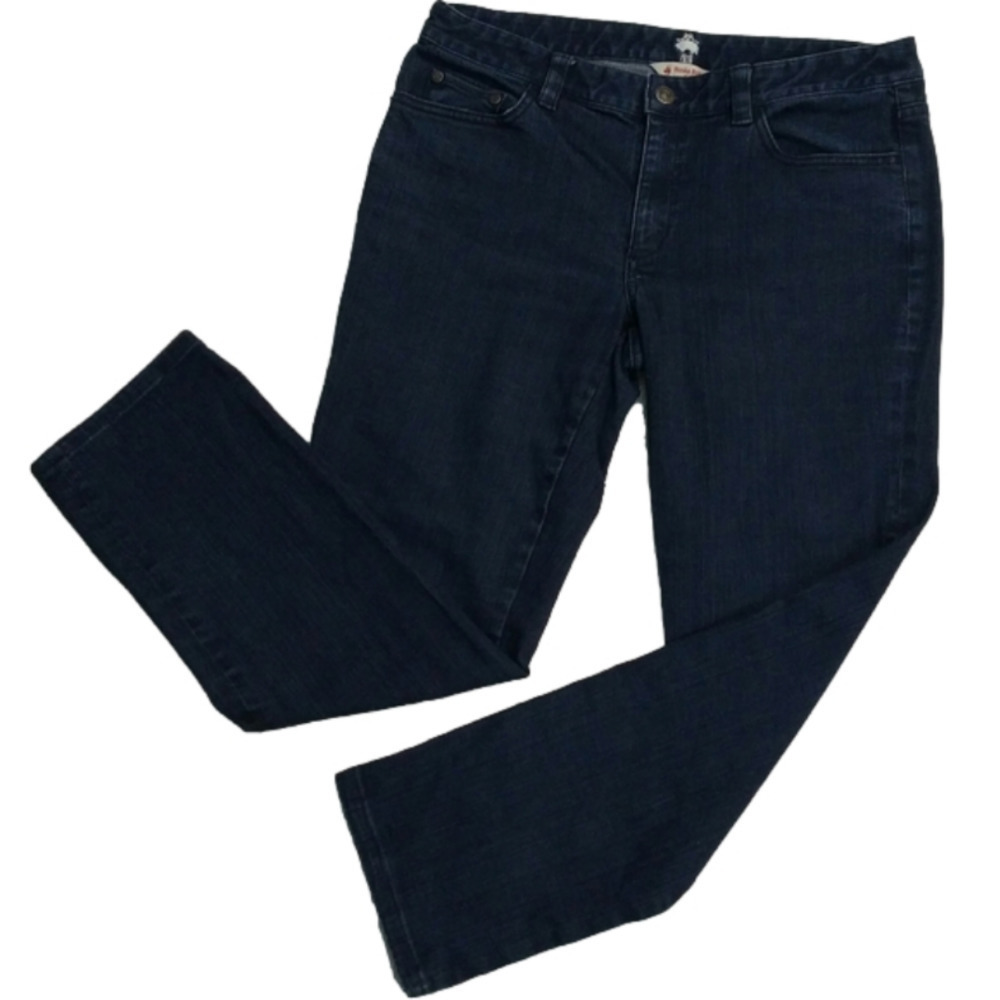 Brooks Brothers Red Fleece Blue Dark Wash Mid Rise Straight Leg Denim Jean